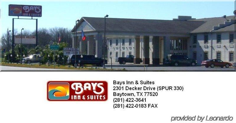 Bays Inn And Suites Baytown Buitenkant foto